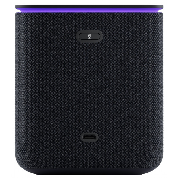 Умная колонка Яндекс Станция с Алисой Миди с Zigbee, Черная