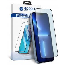 Купить Защитное стекло MOCOLL полноразмерное 2.5D для iPhone 14 Max / 13 Pro Max 6.7 Черное (Rhinoceros)