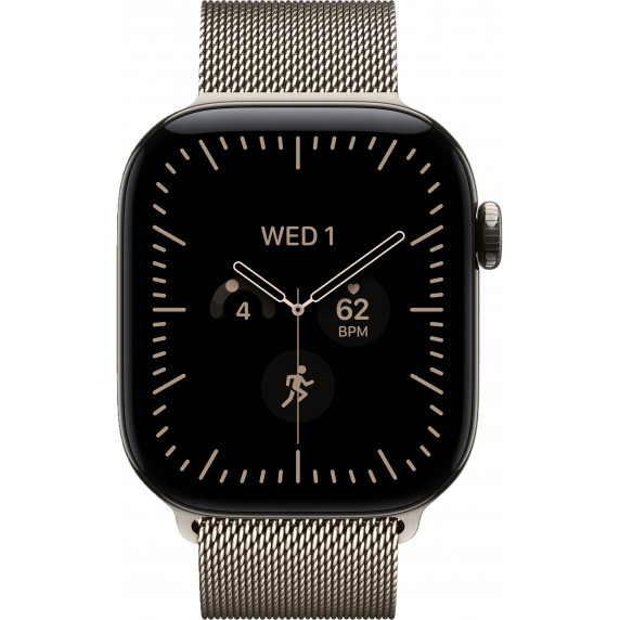 Apple Watch S12 46 mm Natural / Titanium  Case