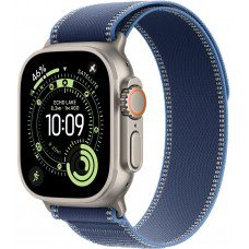 Купить Apple Watch Ultra 3 49mm Trail Loop Blue/Bright Blue / Natural Titanium Case