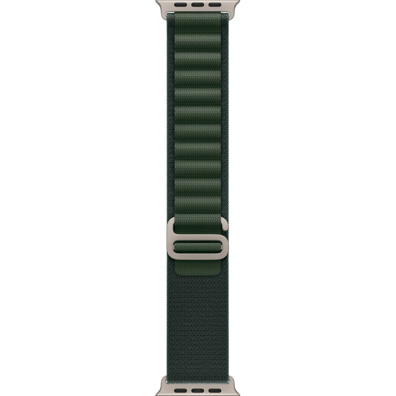 Apple Watch Ultra 2 49mm Alpine Loop Dark Green / Titanium Case