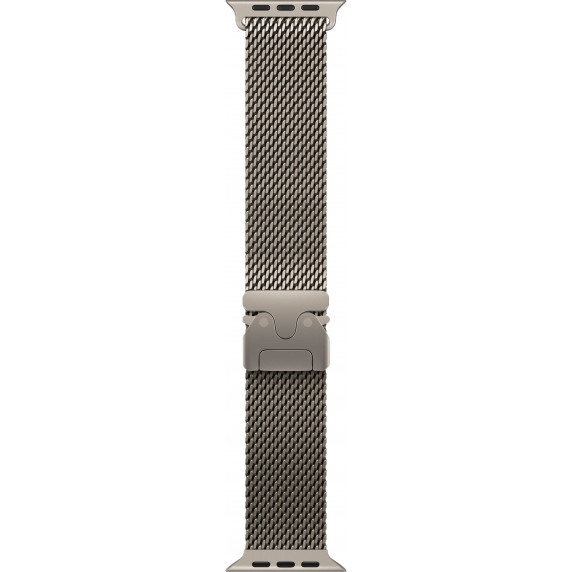 Apple Watch Ultra 4 49mm Titanium Milanese Natural  / Natural Titanium Case
