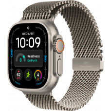 Купить Apple Watch Ultra 4 49mm Titanium Milanese Natural  / Natural Titanium Case