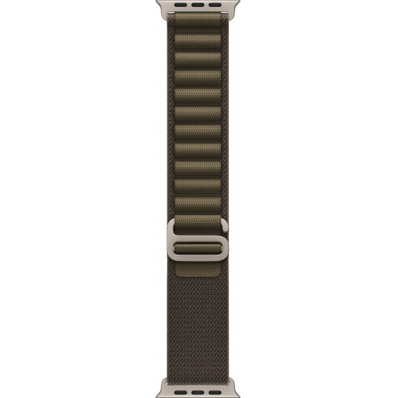 Apple Watch Ultra 4 49mm Alpine Dark Olive / Natural Titanium Case