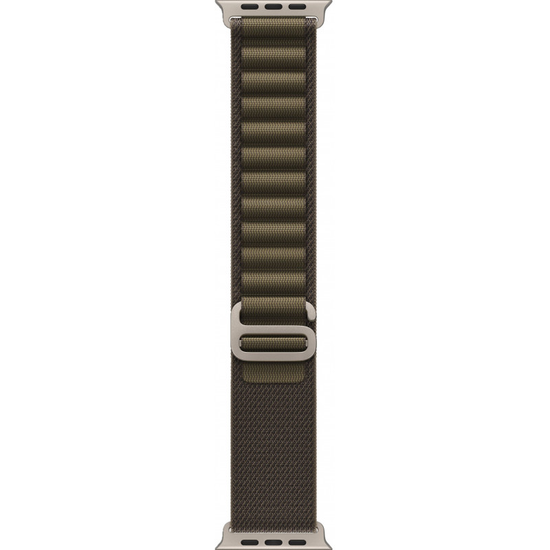 Apple Watch Ultra 4 49mm Alpine Dark Olive / Natural Titanium Case