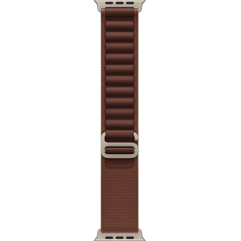 Apple Watch Ultra 4 49mm Alpine Burgundy / Natural Titanium Case