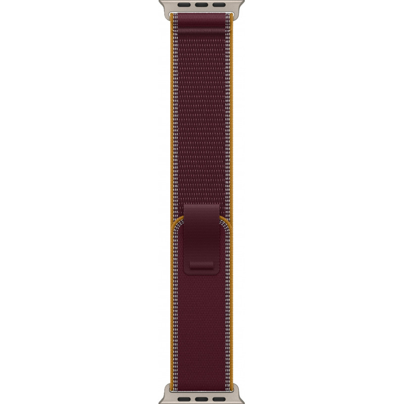 Apple Watch Ultra 4 49mm Trail Burgundy / Natural Titanium Case