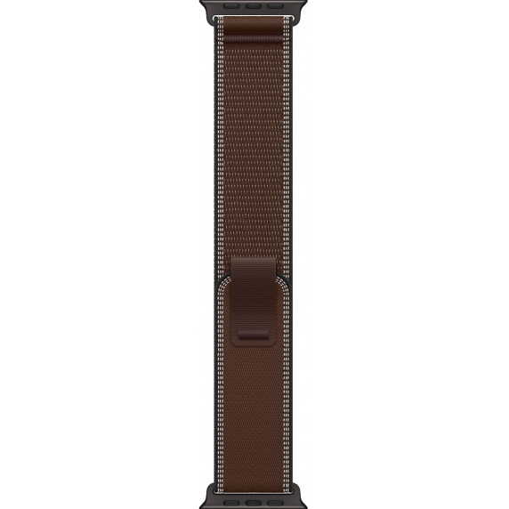 Apple Watch Ultra 4 49mm Trail Dark Umber / Black Titanium Case