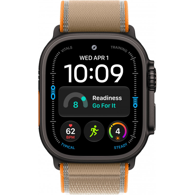 Apple Watch Ultra 4 49mm Trail Sand / Black Titanium Case