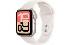 Купить Apple Watch SE 3 40mm Starlight Aluminum Case / Starlight Sport Band